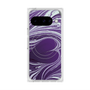 プレミアムスクエアケース with Pixelsnap［ y2k(Year2000) - Heart - Rich Purple ］