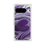 プレミアムスクエアケース with Pixelsnap［ y2k(Year2000) - Heart - Rich Purple ］
