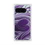 プレミアムスクエアケース with Pixelsnap［ y2k(Year2000) - Heart - Rich Purple ］