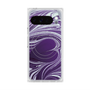 プレミアムスクエアケース with Pixelsnap［ y2k(Year2000) - Heart - Rich Purple ］