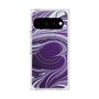 プレミアムスクエアケース with Pixelsnap［ y2k(Year2000) - Heart - Rich Purple ］