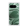 プレミアムスクエアケース with Pixelsnap［ y2k(Year2000) - Heart - Full Green ］