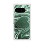 プレミアムスクエアケース with Pixelsnap［ y2k(Year2000) - Heart - Full Green ］
