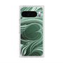 プレミアムスクエアケース with Pixelsnap［ y2k(Year2000) - Heart - Full Green ］