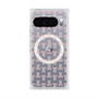 プレミアムスクエアケース with Pixelsnap［ LANVIN en Bleu - Monogram - Pink ］