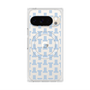 プレミアムスクエアケース with Pixelsnap［ LANVIN en Bleu - Monogram - Blue ］