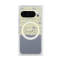 プレミアムスクエアケース with Pixelsnap［ LANVIN en Bleu - Lace - Yellow ］