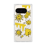 プレミアムスクエアケース with Pixelsnap［ PAINTING SMILE Yellow ］