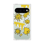 プレミアムスクエアケース with Pixelsnap［ PAINTING SMILE Yellow ］