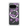 プレミアムスクエアケース with Pixelsnap［ PAINTING SMILE Purple ］