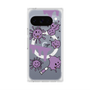 プレミアムスクエアケース with Pixelsnap［ PAINTING SMILE Purple ］