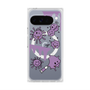 プレミアムスクエアケース with Pixelsnap［ PAINTING SMILE Purple ］