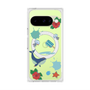 プレミアムスクエアケース with Pixelsnap［ DRAWING PAPER Blue ］