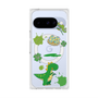 プレミアムスクエアケース with Pixelsnap［ DRAWING PAPER Green ］