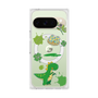 プレミアムスクエアケース with Pixelsnap［ DRAWING PAPER Green ］