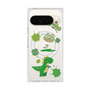 プレミアムスクエアケース with Pixelsnap［ DRAWING PAPER Green ］