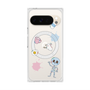 プレミアムスクエアケース with Pixelsnap［ DRAWING PAPER White ］