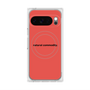 プレミアムスクエアケース with Pixelsnap［ NATURAL COMMODITY Red ］