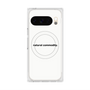 プレミアムスクエアケース with Pixelsnap［ NATURAL COMMODITY White ］