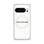 プレミアムスクエアケース with Pixelsnap［ NATURAL COMMODITY White ］