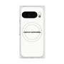 プレミアムスクエアケース with Pixelsnap［ NATURAL COMMODITY White ］