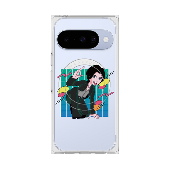 プレミアムスクエアケース with Pixelsnap［ KARUMA Character Design CASE ］