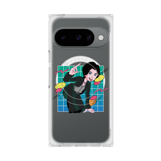 プレミアムスクエアケース with Pixelsnap［ KARUMA Character Design CASE ］