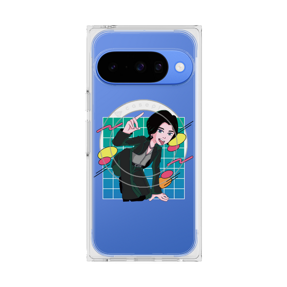 プレミアムスクエアケース with Pixelsnap［ KARUMA Character Design CASE ］