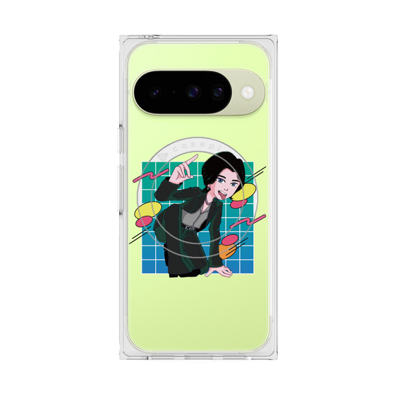 プレミアムスクエアケース with Pixelsnap［ KARUMA Character Design CASE ］
