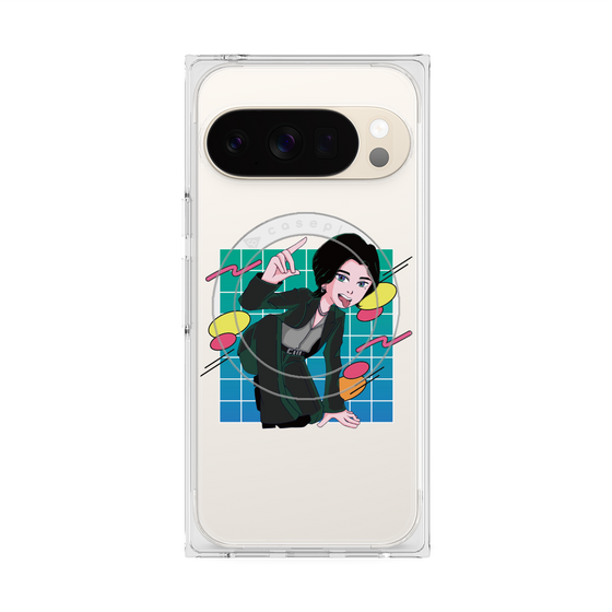 プレミアムスクエアケース with Pixelsnap［ KARUMA Character Design CASE ］
