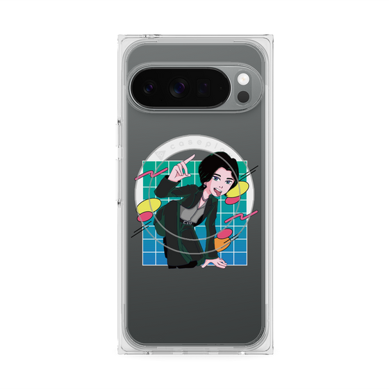 プレミアムスクエアケース with Pixelsnap［ KARUMA Character Design CASE ］