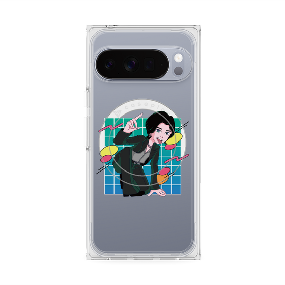プレミアムスクエアケース with Pixelsnap［ KARUMA Character Design CASE ］