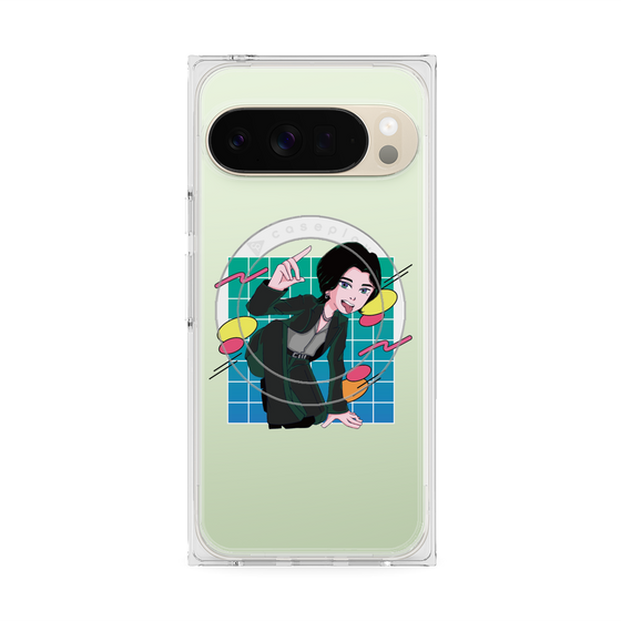 プレミアムスクエアケース with Pixelsnap［ KARUMA Character Design CASE ］