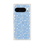 プレミアムスクエアケース with Pixelsnap［ LANVIN en Bleu - Logo Pattern - Blue ］