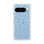プレミアムスクエアケース with Pixelsnap［ LANVIN en Bleu - Logo Pattern - Blue ］