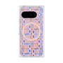 プレミアムスクエアケース with Pixelsnap［ LANVIN en Bleu - Logo Pattern - Pink ］