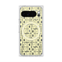 プレミアムスクエアケース with Pixelsnap［ LANVIN en Bleu - Logo Pattern - Yellow ］