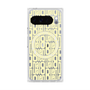 プレミアムスクエアケース with Pixelsnap［ LANVIN en Bleu - Logo Pattern - Yellow ］