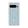プレミアムスクエアケース with Pixelsnap［ LANVIN en Bleu Monogram Blue - ランバン ブルーモノグラム ］