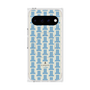 プレミアムスクエアケース with Pixelsnap［ LANVIN en Bleu Monogram Blue - ランバン ブルーモノグラム ］