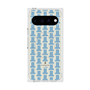プレミアムスクエアケース with Pixelsnap［ LANVIN en Bleu Monogram Blue - ランバン ブルーモノグラム ］