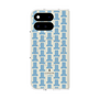 プレミアムスクエアケース with Pixelsnap［ LANVIN en Bleu Monogram Blue - ランバン ブルーモノグラム ］