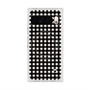 プレミアムスクエアケース with Pixelsnap［ Checkered Purple - ギンガムチェック ブラック ］