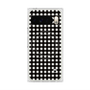 プレミアムスクエアケース with Pixelsnap［ Checkered Purple - ギンガムチェック ブラック ］