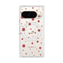プレミアムスクエアケース with Pixelsnap［ Dippin dots Red - ディッピンドッツ レッド ］