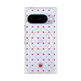 プレミアムスクエアケース with Pixelsnap［ CASEPLAY Crown dots Red - ケースプレイ・クラウン・ドッツ レッド ］