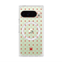 プレミアムスクエアケース with Pixelsnap［ CASEPLAY Crown dots Red - ケースプレイ・クラウン・ドッツ レッド ］