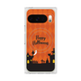 プレミアムスクエアケース with Pixelsnap［ Halloween World - Orange ］