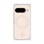 プレミアムスクエアケース with Pixelsnap［ LANVIN en Bleu Tiny dots Pink - ランバン ドット ピンク ］