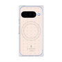 プレミアムスクエアケース with Pixelsnap［ LANVIN en Bleu Tiny dots Pink - ランバン ドット ピンク ］